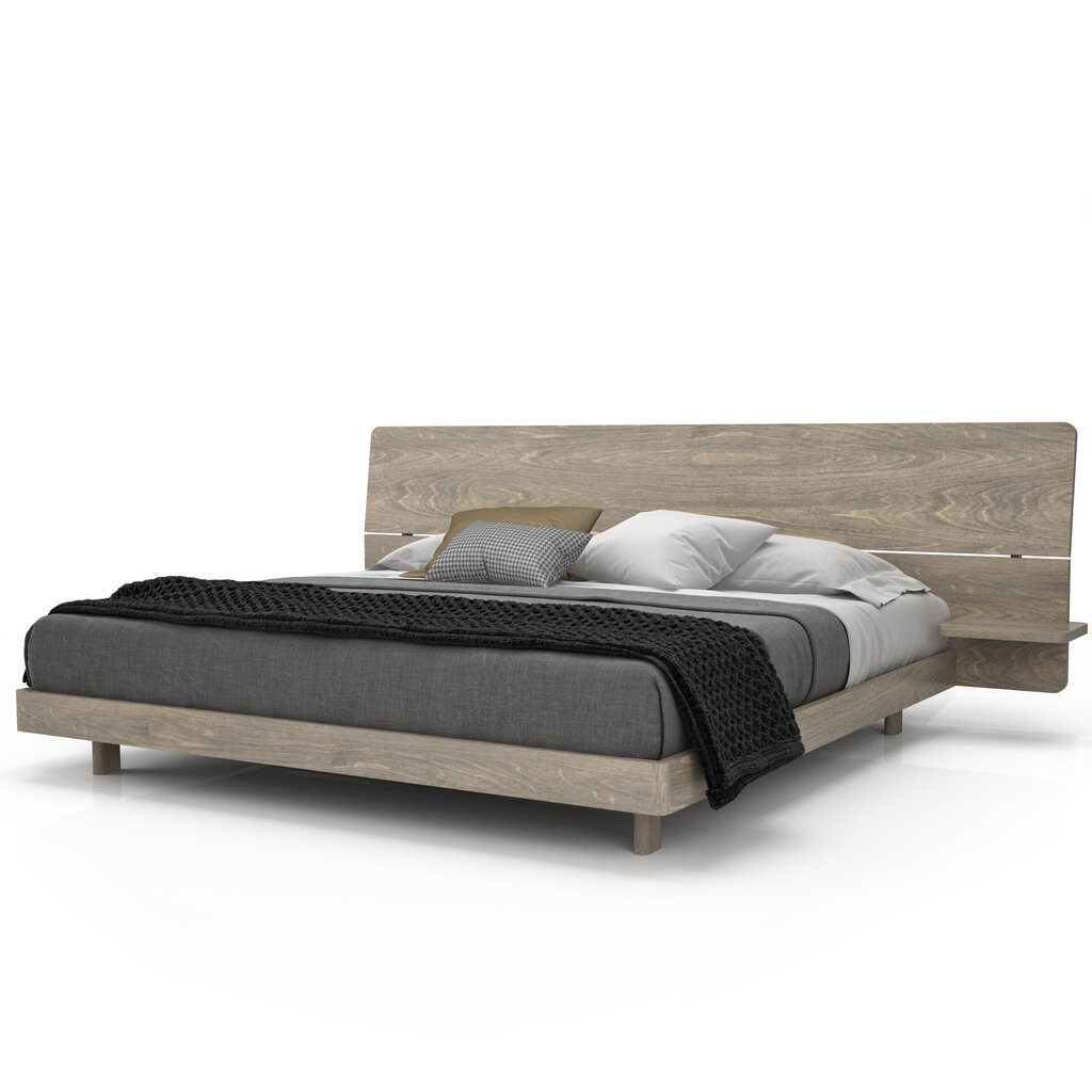 ALMA BED EXTENDED W/ SHELVES By HUPPE