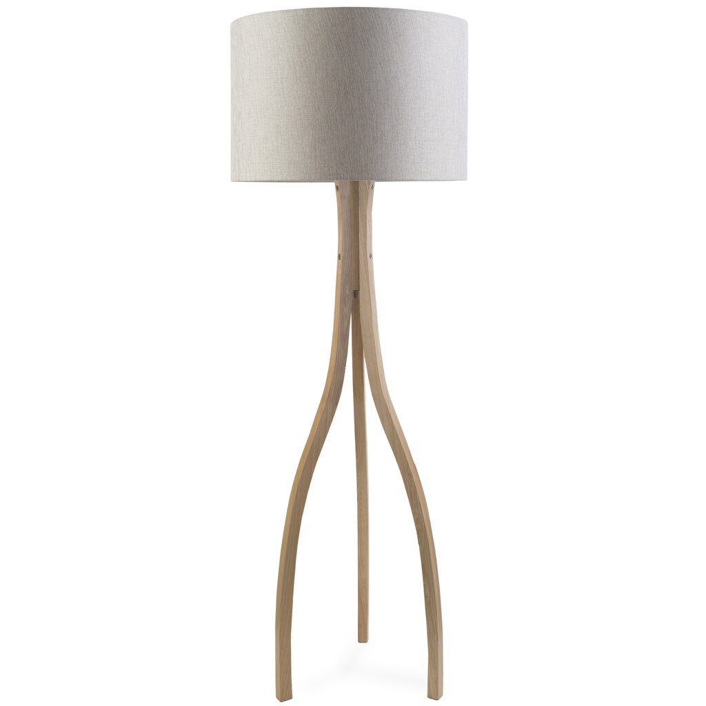 VALOUR FLOOR LAMP LINEN SHADE