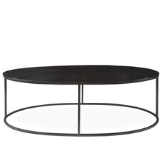 CRANE COFFEE TABLE OVAL BLACK