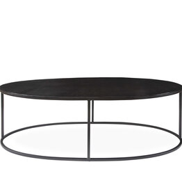 CRANE COFFEE TABLE OVAL BLACK