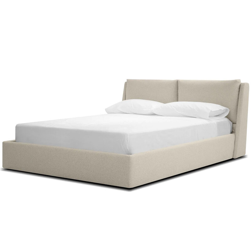 MAGNUS STORAGE BED TAUPE