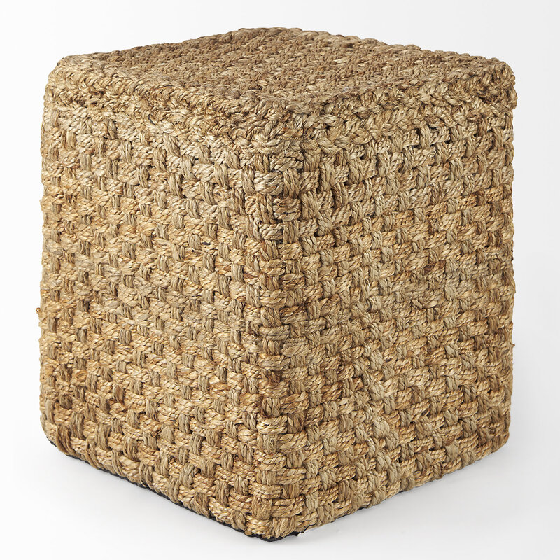 TRANSPORT JUTE POUF