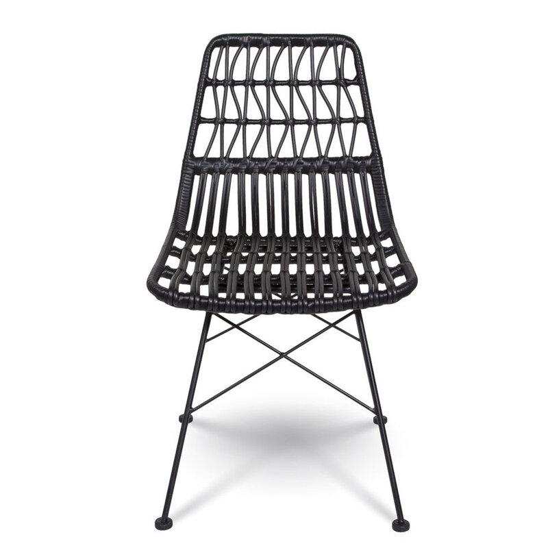 OCEAN DINING CHAIR OUTDOOR BLACK