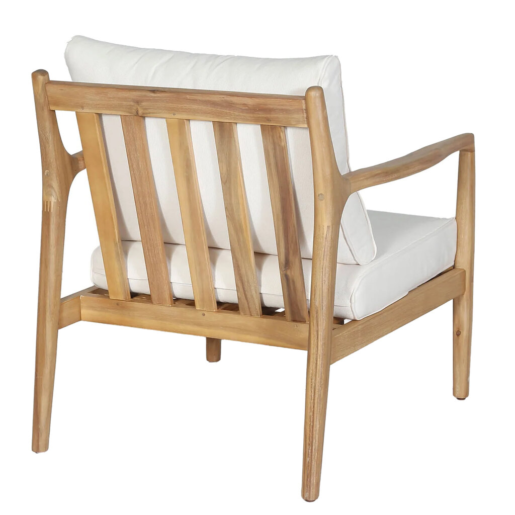 SONORA BAY OUTDOOR ACACIA WOOD ARM CHAIR