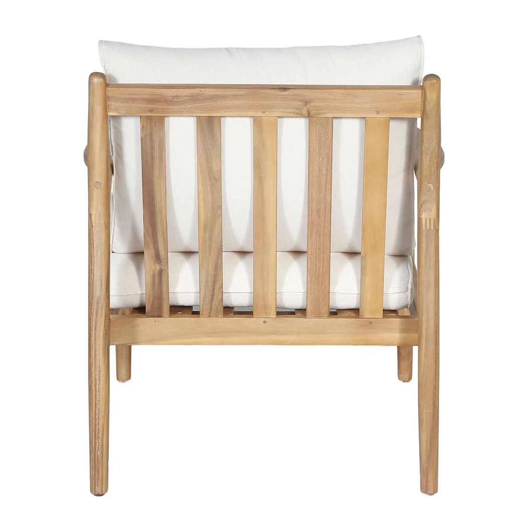 SONORA BAY OUTDOOR ACACIA WOOD ARM CHAIR