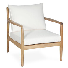 SONORA BAY OUTDOOR ACACIA WOOD ARM CHAIR