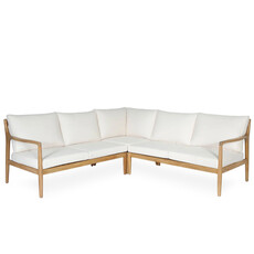 SONORA BAY OUTDOOR ACACIA WOOD SECTIONAL