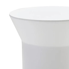 LUNAR SIDE TABLE OUTDOOR  WHITE