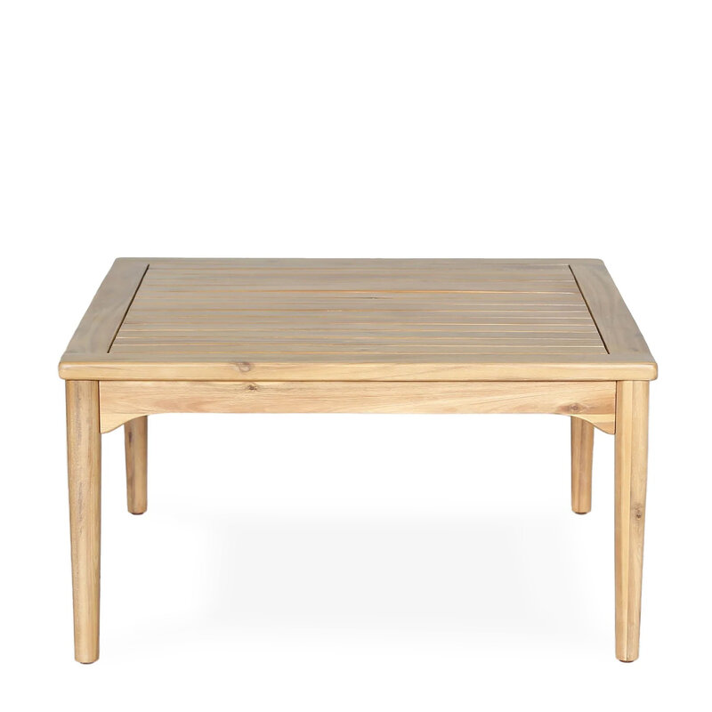 SONORA BAY OUTDOOR ACACIA WOOD COFFEE TABLE