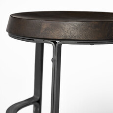 ZERO COUNTERSTOOL WOOD AND METAL