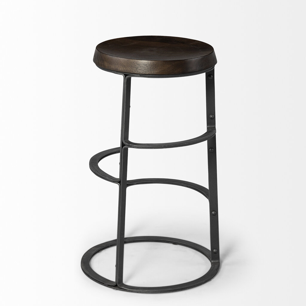 ZERO COUNTERSTOOL WOOD AND METAL