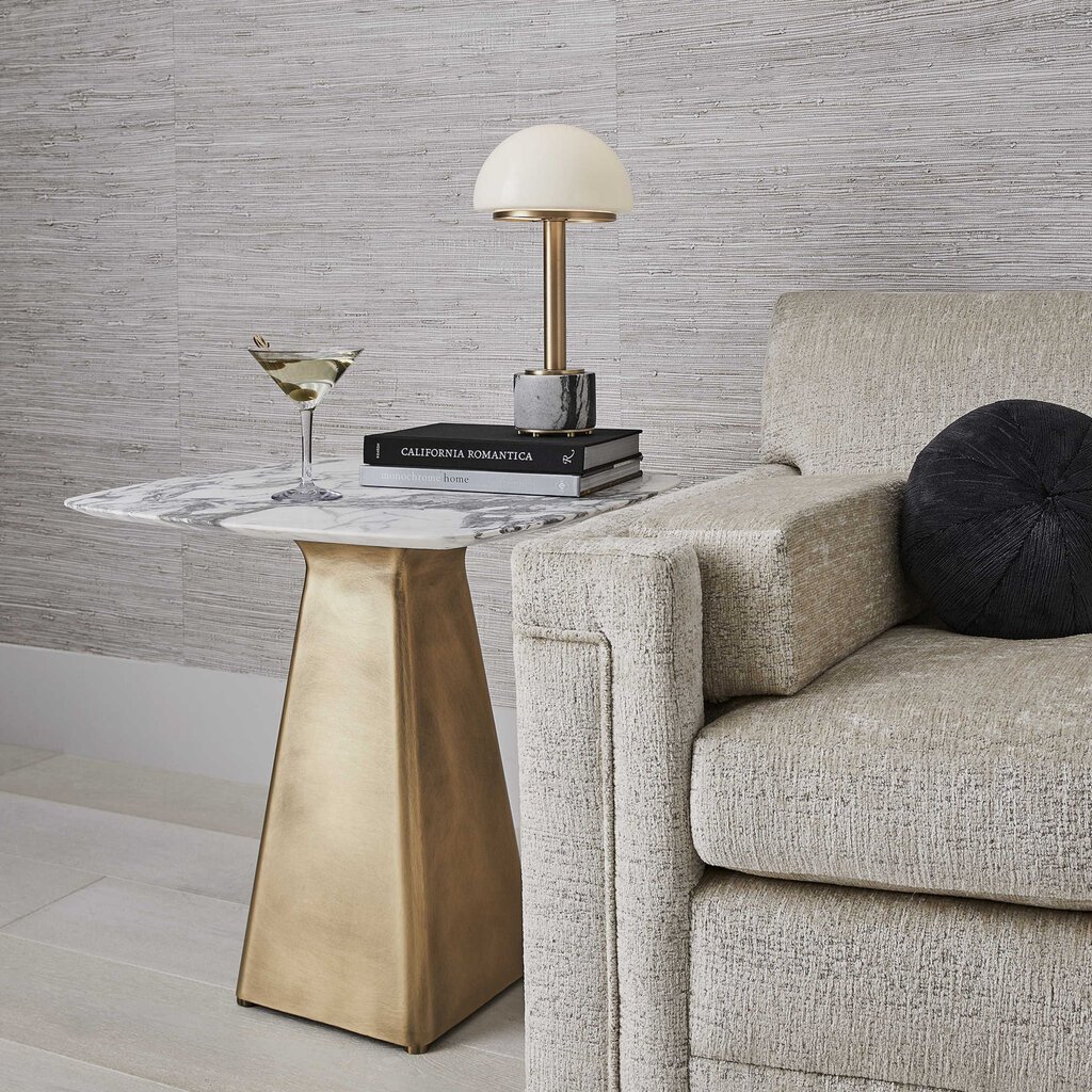 ASPEN SIDE TABLE MARBLE