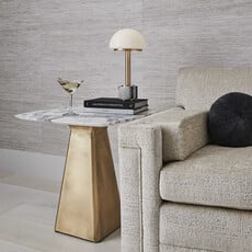 ASPEN SIDE TABLE MARBLE