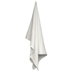 BIG WAFFLE TOWEL AND BLANKET WHITE