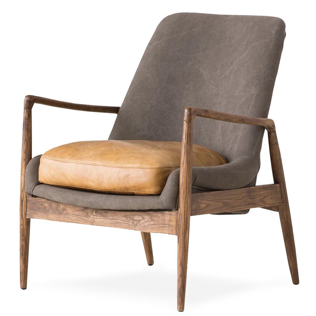 NISSE CHAIR CARAMEL & GREY