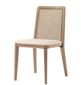 NETHERLANDS CANE DINING CHAIR  DRIFTWOOD