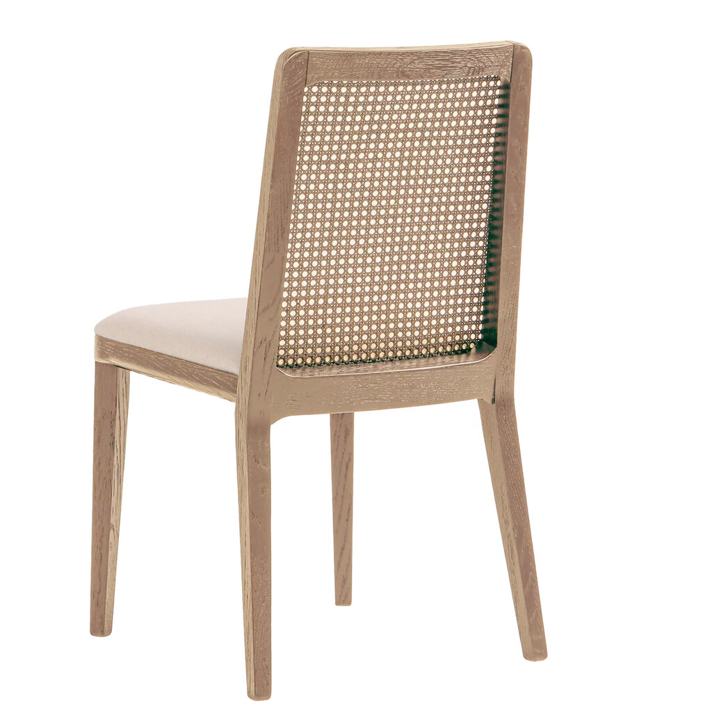 NETHERLANDS CANE DINING CHAIR  DRIFTWOOD