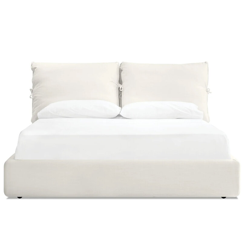 TOULOUSE UPHOLSTERED BED IVORY