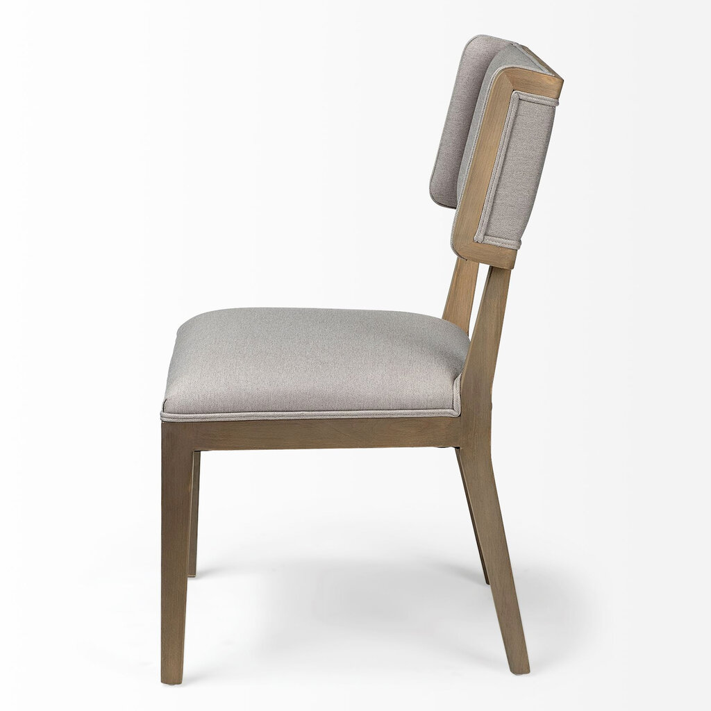 RHYS DINING CHAIR GREY SMOKED