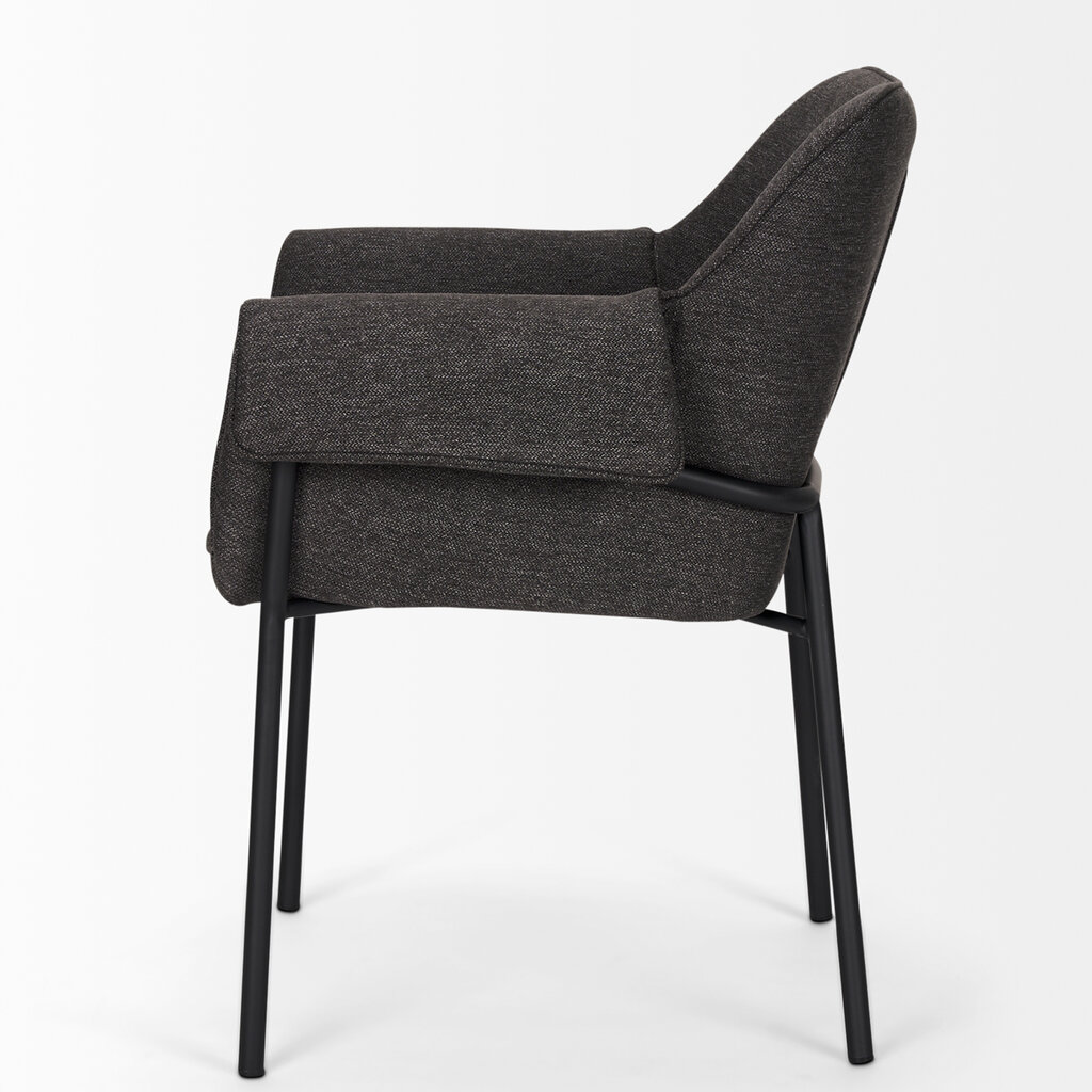MARKUS DINING CHAIR CHARCOAL GREY