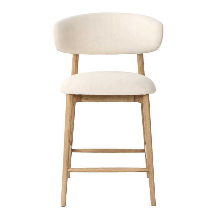 BARCELONA COUNTER STOOL WHITE SAND