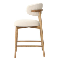 BARCELONA COUNTER STOOL WHITE SAND