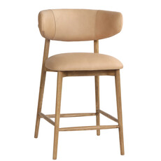 BARCELONA COUNTER STOOL LEATHER TAN