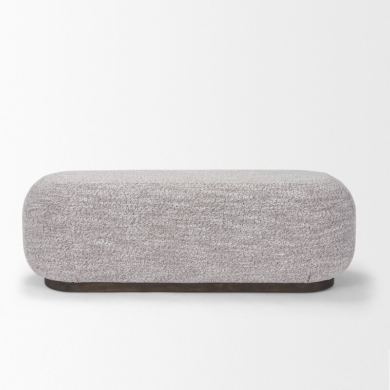 DILL BENCH TEXTURED GREY