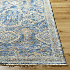 MERLION 6'' X 9' FRENCH BLUE SAND LIGHT BROWN