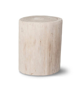 WILD TREE STUMP WHITE - MEDIUM 18"