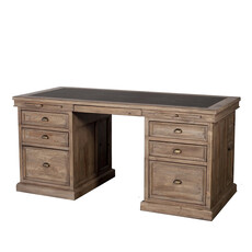 ELEMENTARY DOUBLE DESK w/ BLACK WRITING TOP