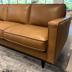DANE SOFA LEATHER CARAMEL