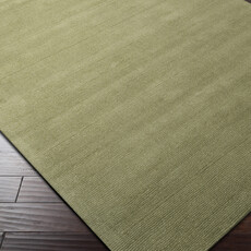 MYST RIBBED OLIVE GREEN 6' X 9'