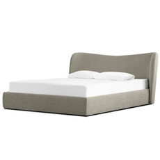 SHELTON STORAGE BED FAUX SHEARLING