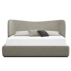 SHELTON STORAGE BED FAUX SHEARLING