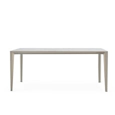 CANNES DINING TABLE CERAMIC TRAVERTINE 86"