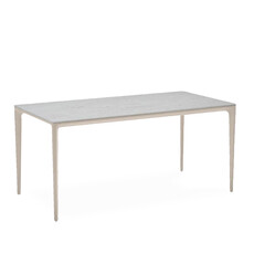 CANNES DINING TABLE CERAMIC TRAVERTINE 94"