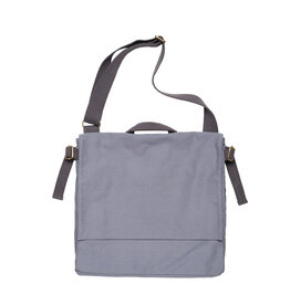 BIG SHOULDER BAG GREY BLUE