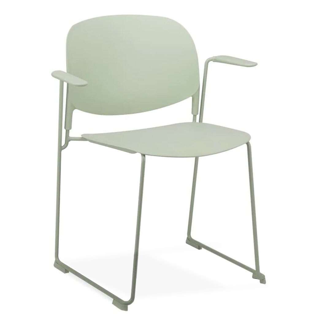 JUMP DINING ARM CHAIR PALE GREEN