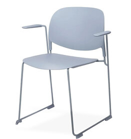 JUMP DINING ARM CHAIR PALE BLUE