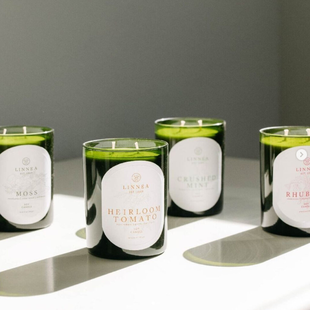 CRUSHED MINT - LINNEA Two Wick Candle