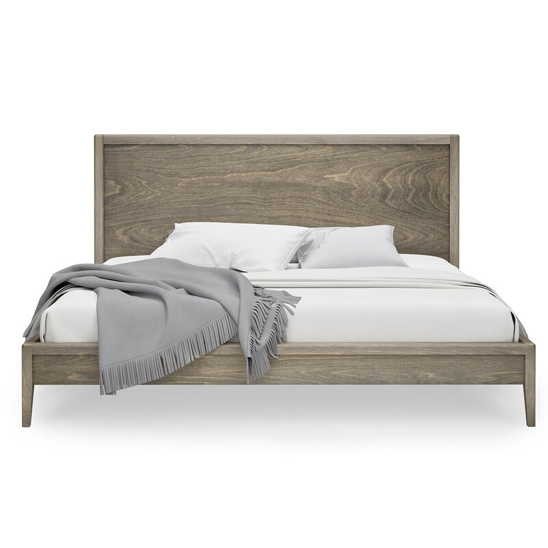 EDMOND BIRCH WOOD BED By HUPPE
