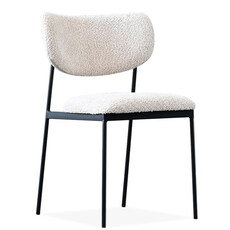 MARSDEN DINING CHAIR TEXTURED OFF WHITE