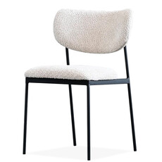 MARSDEN DINING CHAIR TEXTURED OFF WHITE