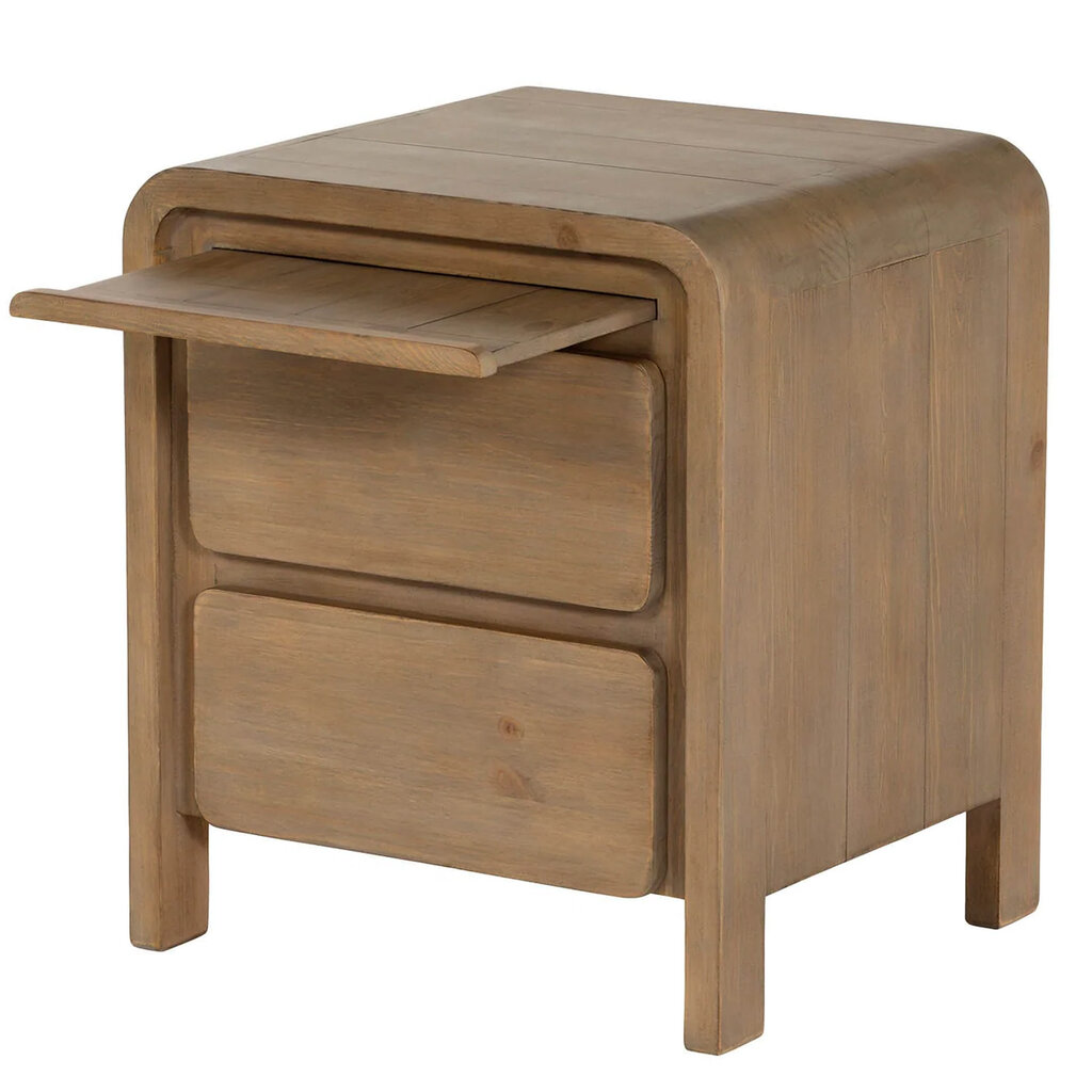 MALPEC NIGHTSTAND 2 DRAWER