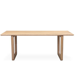 TOFINO DINING TABLE OAK NATURAL 71"