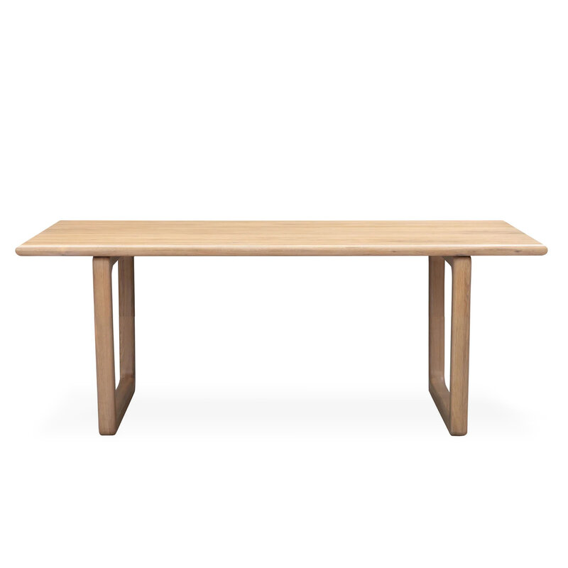 TOFINO DINING TABLE OAK NATURAL 71"