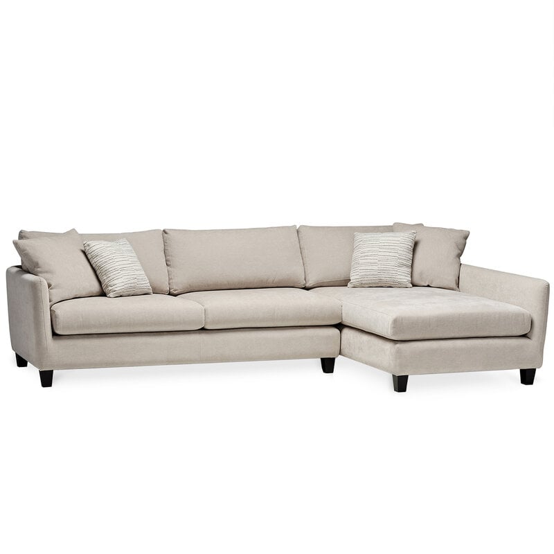 AUGUST SECTIONAL MODERN ECRU