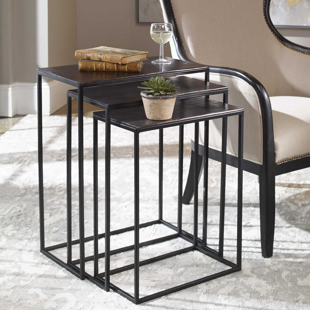 CRANE NESTING SIDE TABLE SET-3