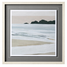 COASTAL LINES I FRAMED ARTWORK